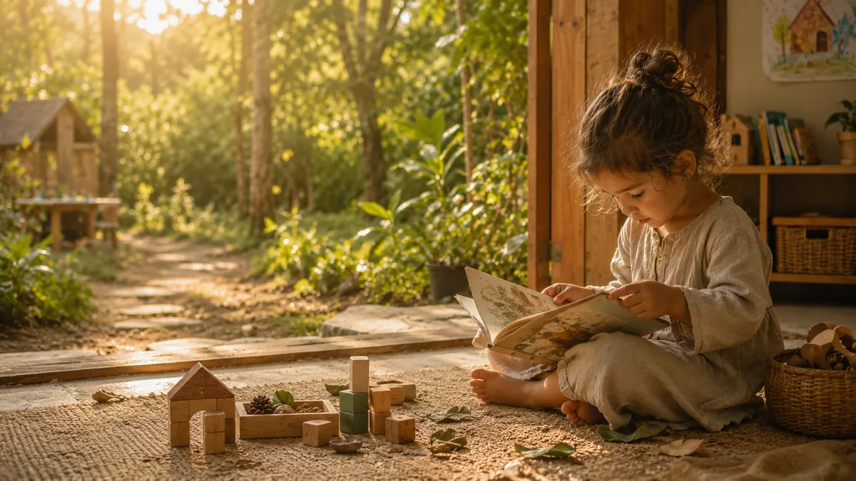 Onde a criança pequena aprende mais: em casa, na escola ou na natureza?